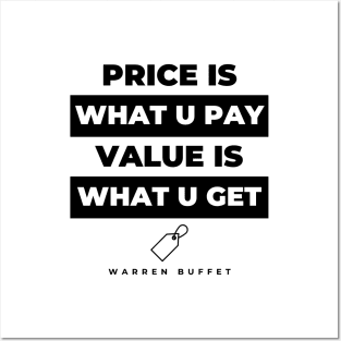 Value is What U Get (light) Posters and Art